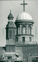 1989 INSIGHTS VERSO EAGLE ENTHRONED AGAINST ROME NOSTALGIC MODEL - Vintage Photograph