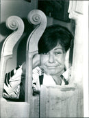 1987 MESSEN MUSIC FAIR RUTHELEMYER MUSIK IRON MUSIKMESSE SCHE ABTRAAK - Vintage Photograph