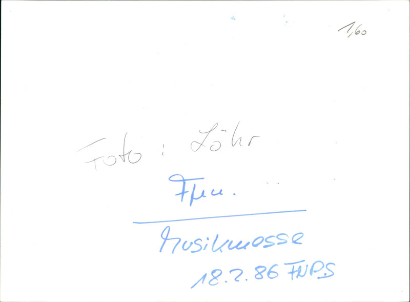 MESSEN MUSIC FAIR HELD HAMBURG GERMANY BIGGEST MUS - Vintage Photograph