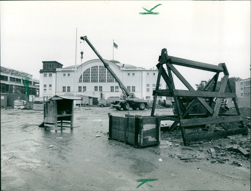 HER JOCKENER FILM PHOTO PRODUCTION WITTELSBACHE ALLEE FRANKFURT - Vintage Photograph