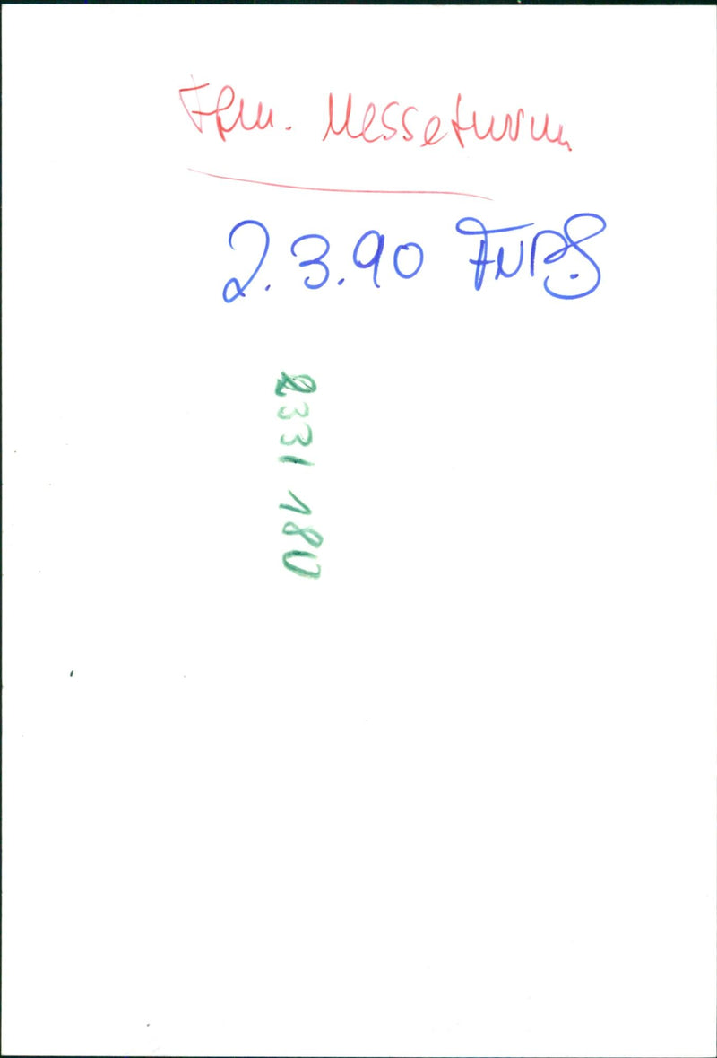 1990 TESSEL ANDE ZESSEDUOM MODELS ARE BASED MODEL - Vintage Photograph