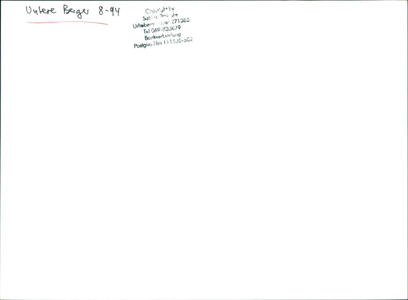 1994 ROADS PLATS BERGER STRAE BEDS NEW SET BETTER REGION WHITE FILM - Vintage Photograph