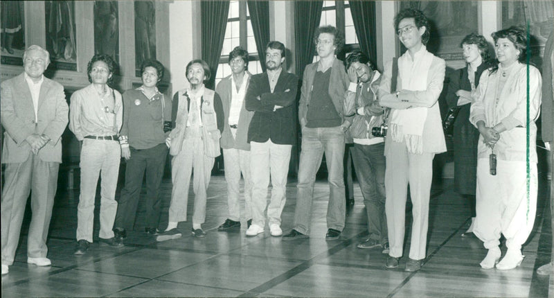 KAISERSAS HOFFMAR YESTERDAY INTERCHE MANNHE TAR FILM - Vintage Photograph