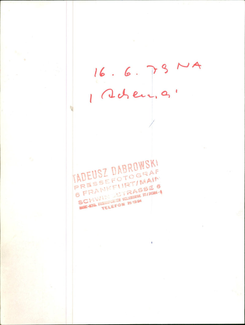 NESSEN ACHOMA GERMAN FILM BASED - Vintage Photograph