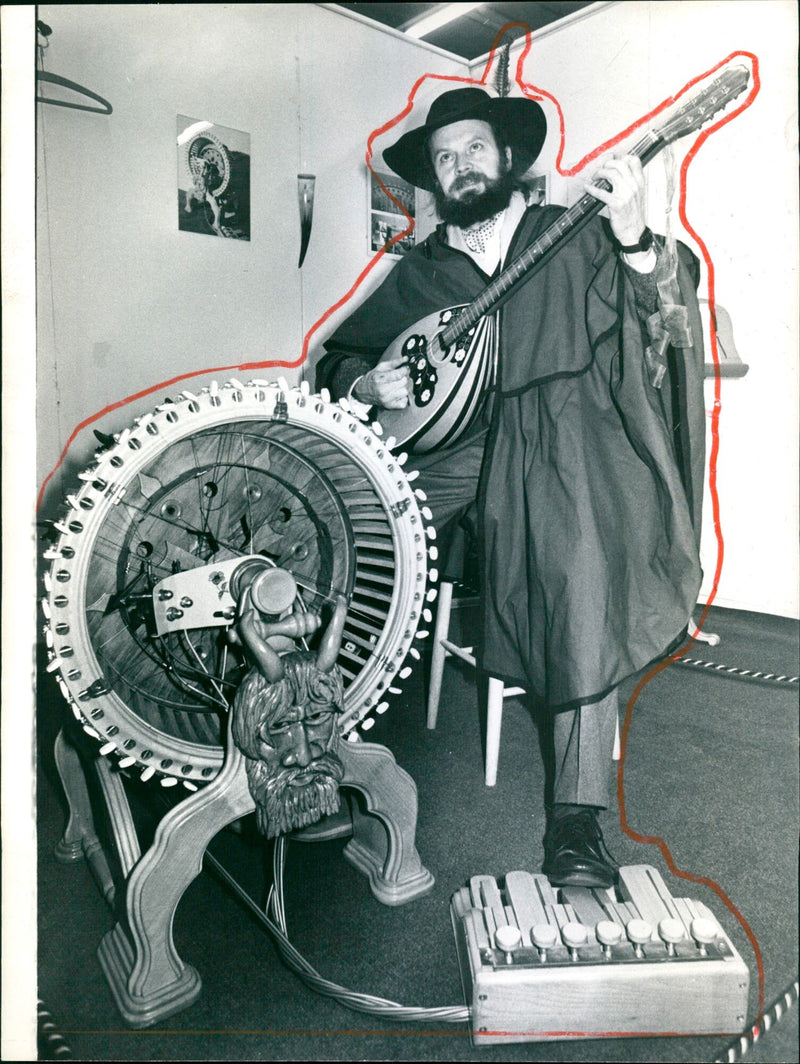 1984 MESSEN MUSIC FAIR PRESSEPOTOGRAPH SCHWINDSTR TEL FRAN - Vintage Photograph