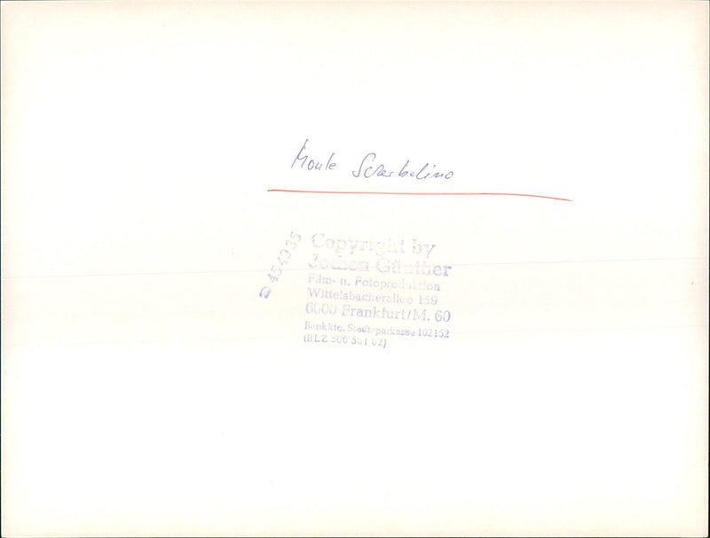 COLE SCHERWEL HUGELGRABER EXCAVATIONS KOULE SCHER BELIMO FILM - Vintage Photograph