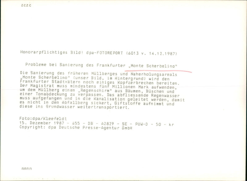 1987 OCEDE SCERBELIN HUGELGRAVER EXCAVATIONS FLOWINGRAIN WATER COLLE - Vintage Photograph