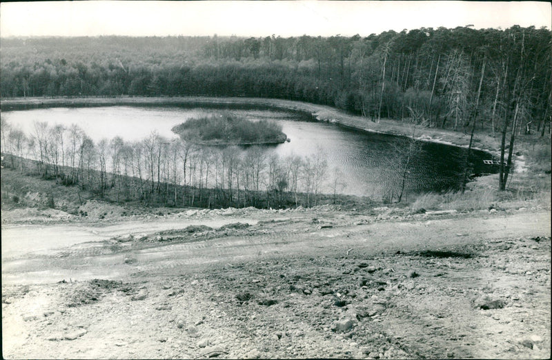 1969 OCEDE SCERBELIN SINGERBELIN HUGELGRAVER EXCAVATIONS HUGELGR - Vintage Photograph