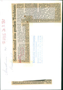 1990 MESSEN MUSIC KLA FRANKFURT CONCERT FRENCH - Vintage Photograph