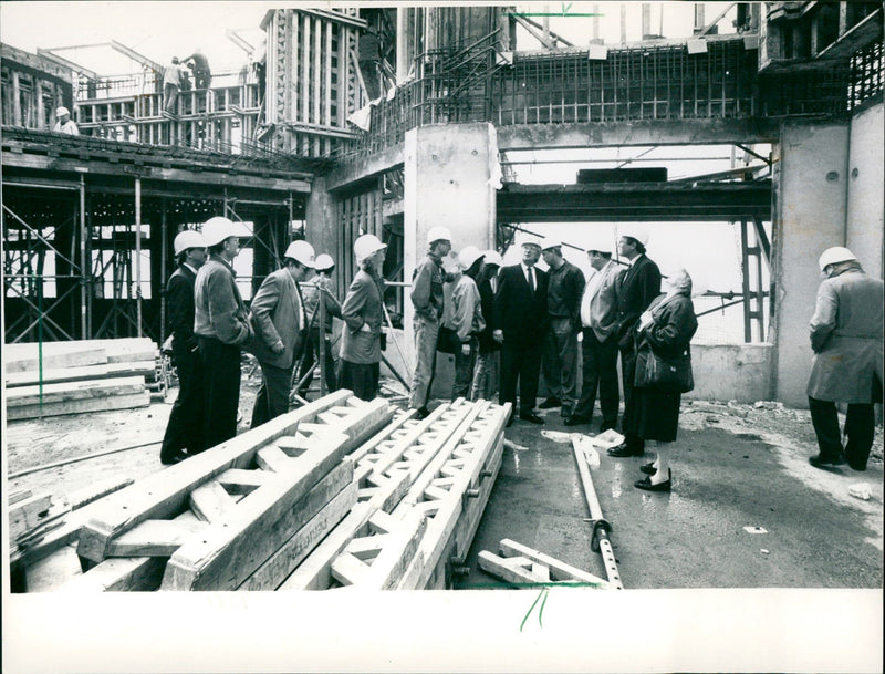 WITTELSBACHERALLEE FRANKFURT STILL END TOWE FILM - Vintage Photograph