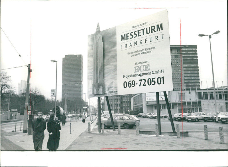 METERS FAIR FINISHED CRANE MUTE TOWER FILM - Vintage Photograph