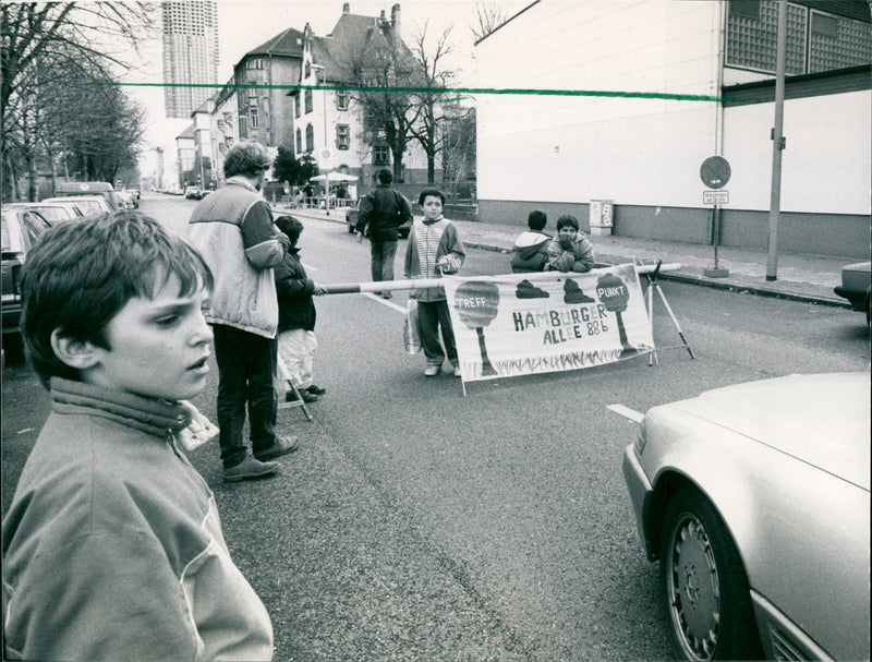 1989 ROADS PLATS BERGER STRAE HAUBRIRGER ALL DEZ BENITTO FILM - Vintage Photograph