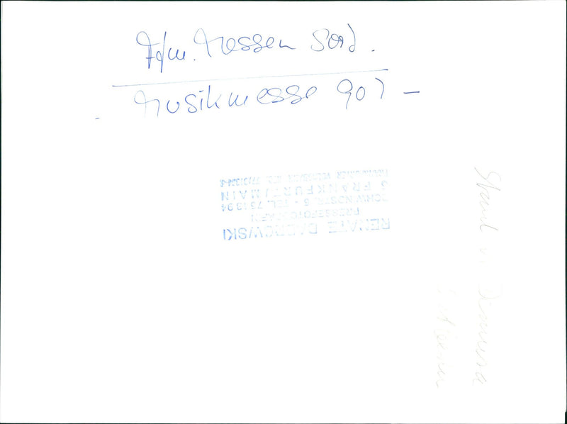 FAIR MUSIC RUSSIAN FAIR FOLUS RESSEN SOND IDU CHINESE - Vintage Photograph