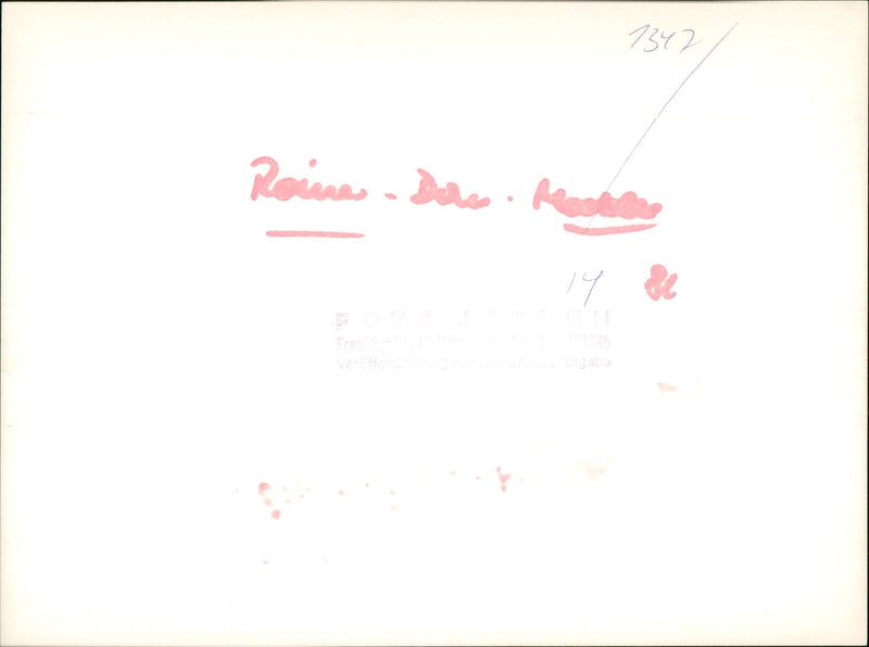 MOTHER JACA ROMERBERG MODELS PURE DOLE ISJACA PUREDOLE - Vintage Photograph