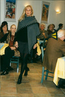 1999 FASHION SCHANEN MODE KURSCHNER MOSTLY ANITA SCHWARZ CEPESI HELPED NEW MODEL - Vintage Photograph