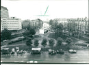 1986 ROADS PLATZE BASELER PLATT NEW TREES LAWNS ALL MIDDLE WHICH FILM - Vintage Photograph