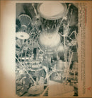 1998 FLUE NESSEU MUSIC FAIR DJENBE PERCUSSION DRUNSET FRON MEINL PLAYED COMPANY - Vintage Photograph