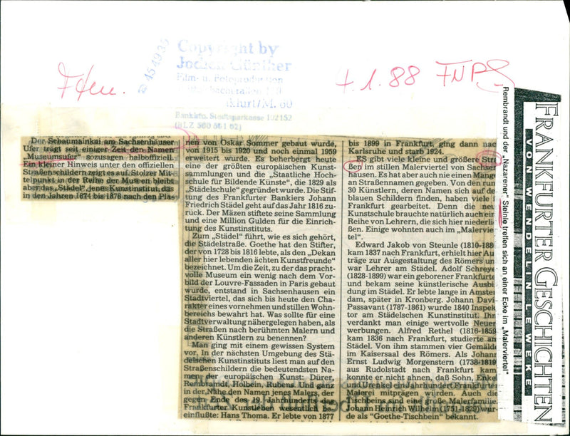 PLATZE STEINWER STADELSCHULE BUILT SACHSENH PARIS FILM - Vintage Photograph