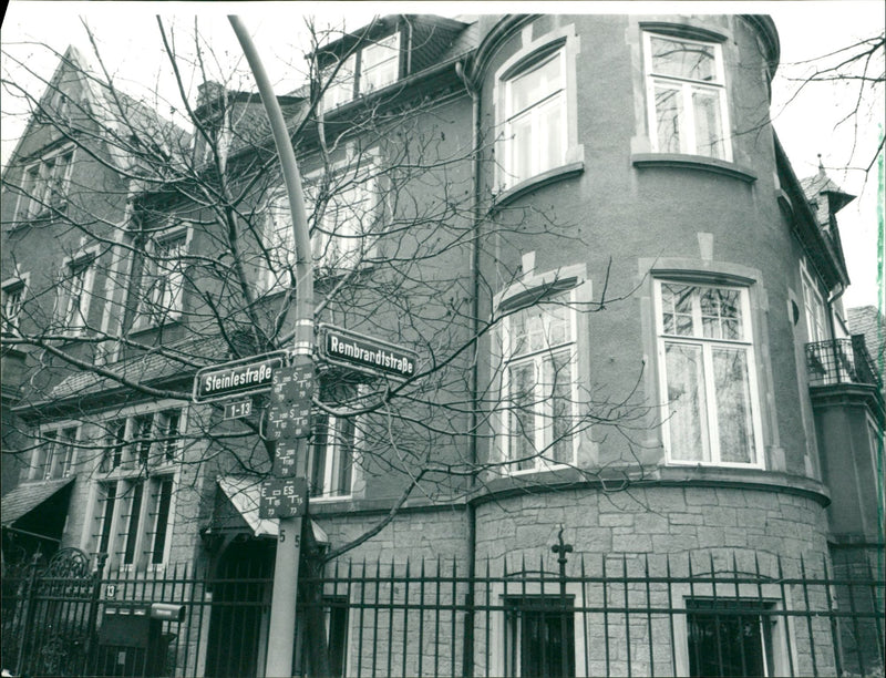 PLATZE STEINWER STADELSCHULE BUILT SACHSENH PARIS FILM - Vintage Photograph