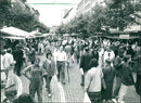 1986 STRAEN STRASEN SREGASS WINE FESTIVALS BIGGEST FESTIV FILM - Vintage Photograph