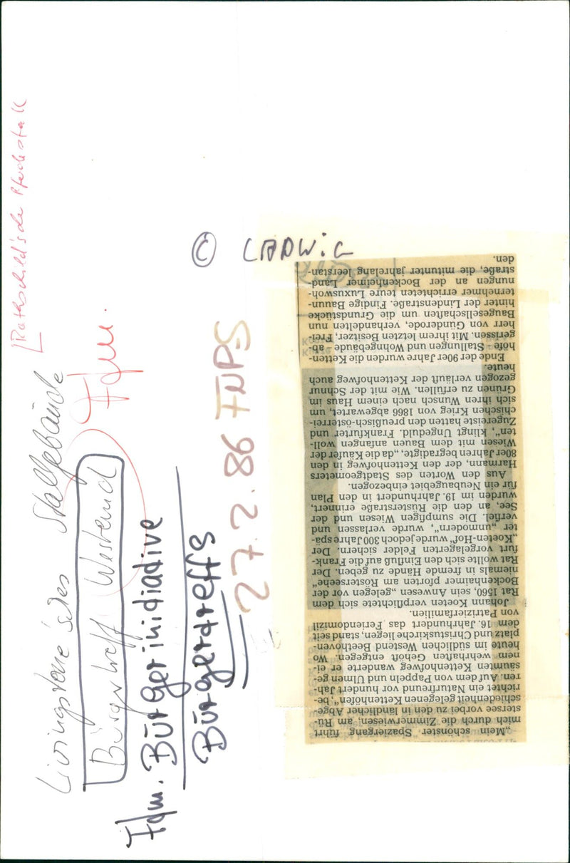 1986 KETTENHOFWEG NATURE FRIENDLY DIRECT FRONT DOGS - Vintage Photograph