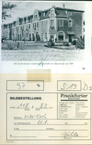 1905 PLATZE ACETYLENE ALARM ESCHERSHEIMER LANDSTRAE OVER HUGELSTRAE FILM - Vintage Photograph