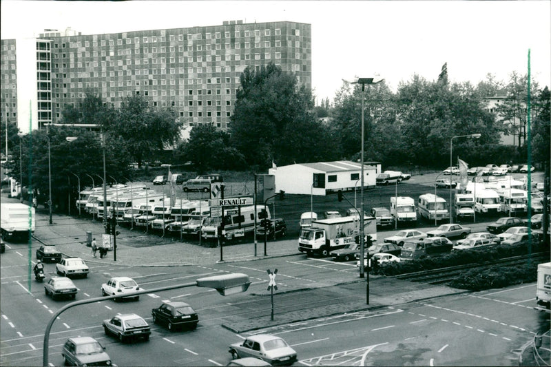 1987 PLATZE HERSHEIMER ACETYLENE ALARM RENAULTECHENHEIMAT LANDSTRI STRAEN - Vintage Photograph