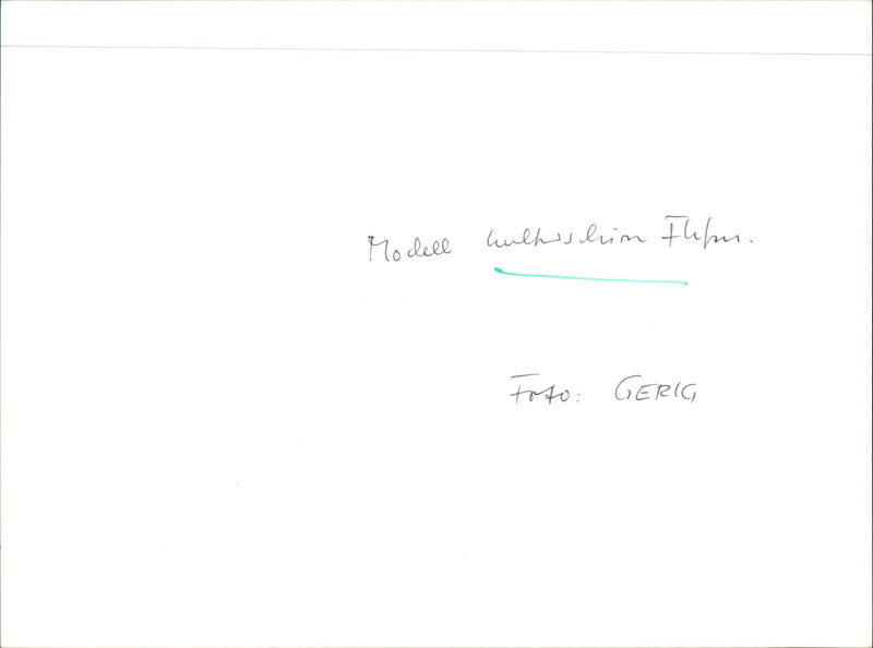 OTHER INSIDE MODEL WALHOSHIM ILUM GERIG STALLE AND IMAGE - Vintage Photograph