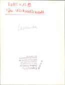 HEIE MAROMI PHOTO PRODUCTION WITTELSBACHERALLEE FRANKFUR FILM - Vintage Photograph