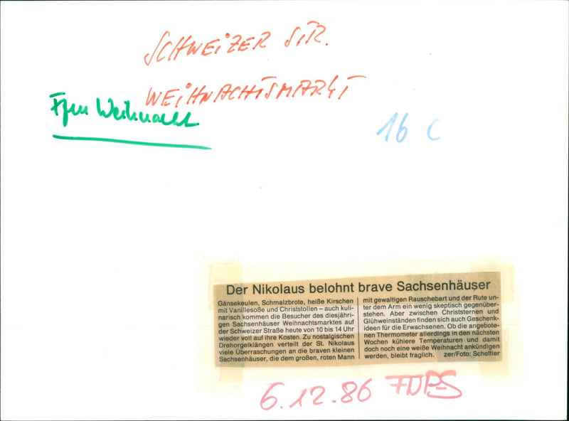 1986 HEIE MAROMI SACHSENHAUSER GANSEKEULEN SCHMALZBROTE HEI FILM - Vintage Photograph