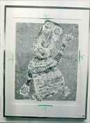 LITERARY ETCHINGS AND METAL PRINTS ROLF NESCH ARE DISPLAY FILM - Vintage Photograph