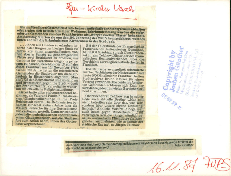 1987 LIFE DIFFERENT ARRER VESTUR THERE OKUMENIAN DRESSEU SACHG FILM - Vintage Photograph