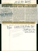 Bethany Hospital in Frankfurt - Vintage Photograph