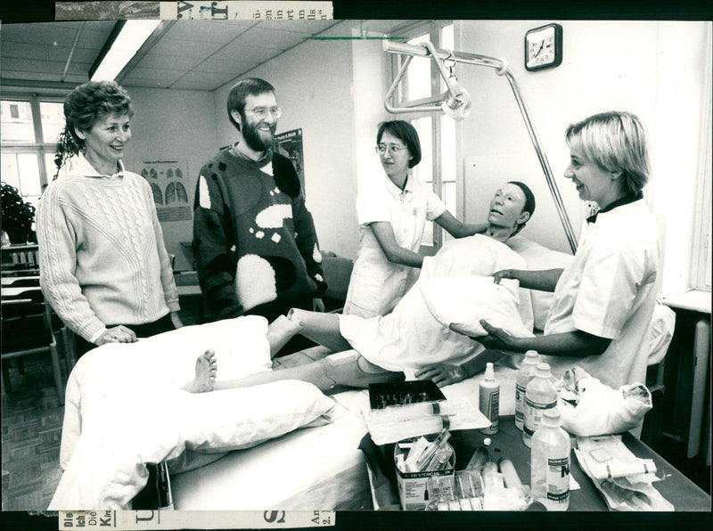 Bethany Hospital in Frankfurt - Vintage Photograph