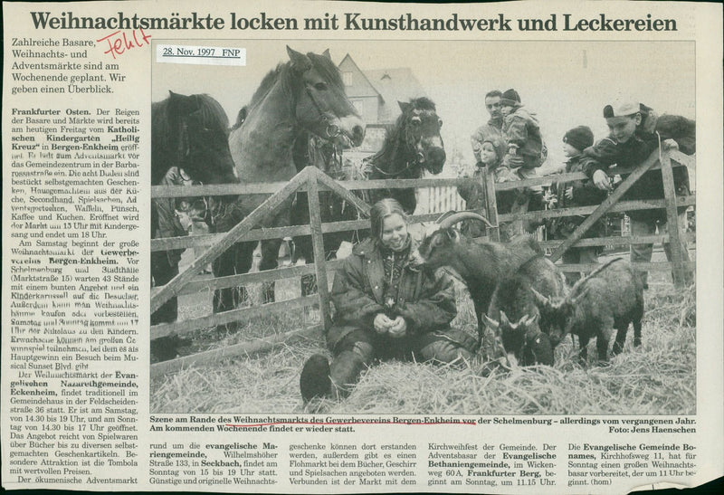 1980 CHRISTMAS OTHER DISTRICTS KIRCHENGEMEI ROTH CHINA IRAN NEPAL FILM - Vintage Photograph