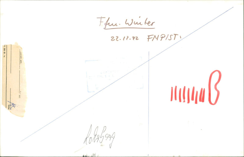 WINTER FNCISTI FFUN ROLABONG CONTINUED - Vintage Photograph