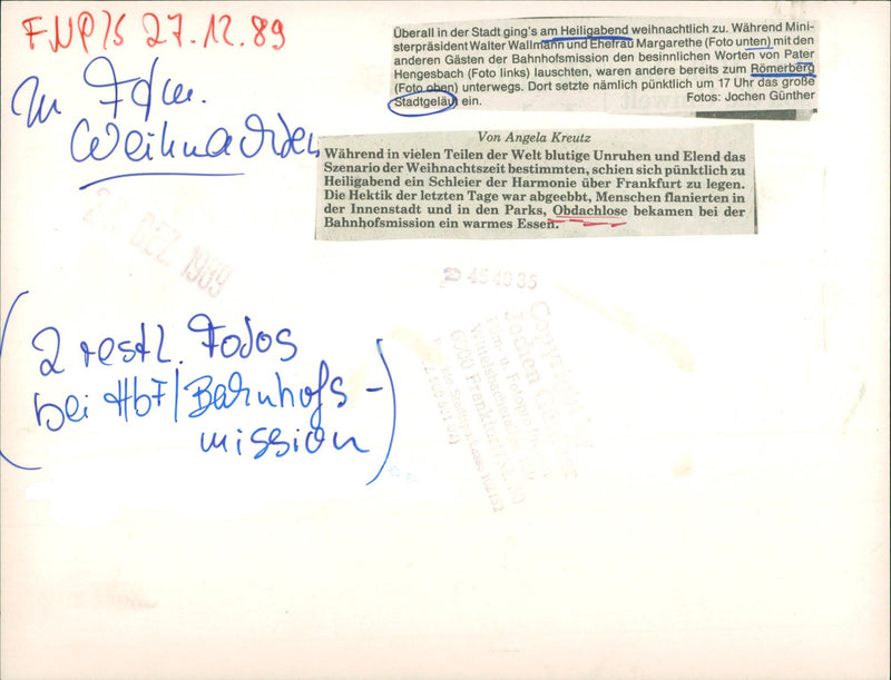 1989 AFTER RUSH DAYS FLATTENED PEOPLE ROLLED FILM - Vintage Photograph