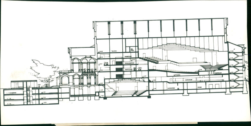 OPERA REBUILD MODEL NEW PRESS POLICIES FEUILLETON LOCAL ROMAN PROVINCE - Vintage Photograph