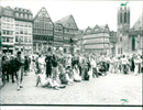 1988 BERG VERANS UNTIL WRITERS WERE FRANKFURT GERMANISTIK FILM - Vintage Photograph