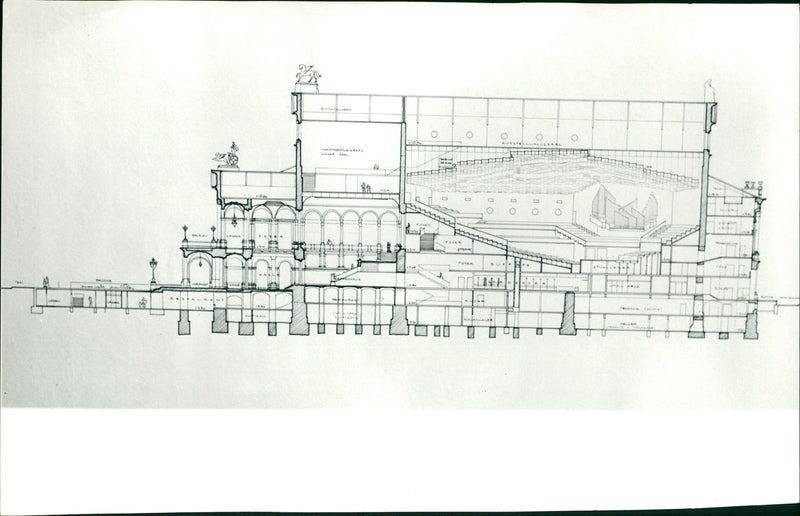 OPERNHA REBUILD NEW MODEL ITS FLEET CARS HAS TOP - Vintage Photograph
