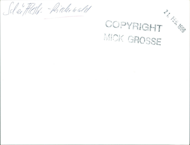 RIDERWALD SCHAFFLESTRAE ZONE HGCV FFMCOM FREE OPENSOURCE MUSIC SERVICE - Vintage Photograph