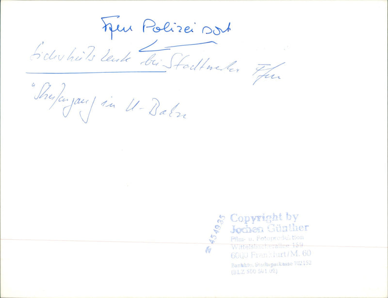 GROWTH SECURITY SERVICES STREIFEN FILM - Vintage Photograph