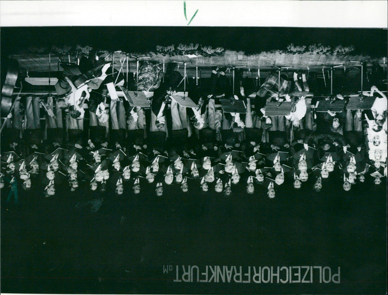 1988 POLICE KILN FURT BLOOD CENTURY HALL - Vintage Photograph