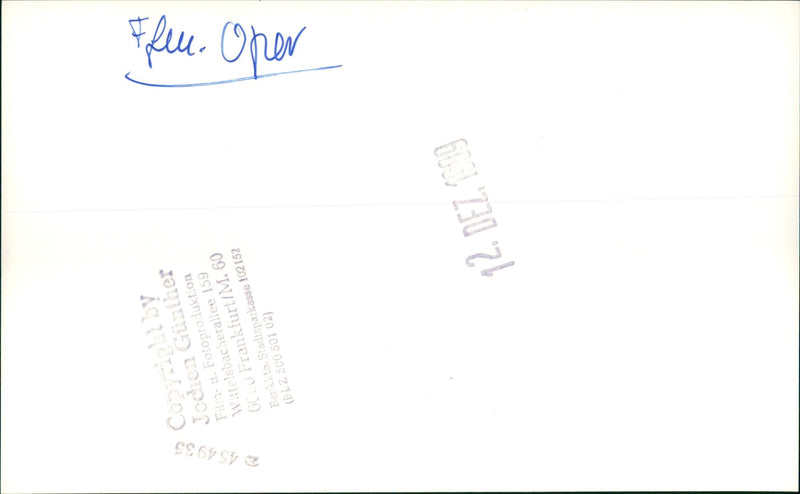 OPERAS PEGASUS EGASUS MOST FAMOUS FILM - Vintage Photograph