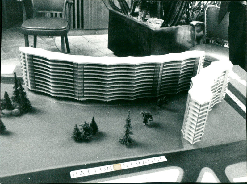 TOWN HALL MODELS ROMER FRANKFURT ERG CATHEDRAL TECHNICAL WHICH ONCE AFTERNO - Vintage Photograph