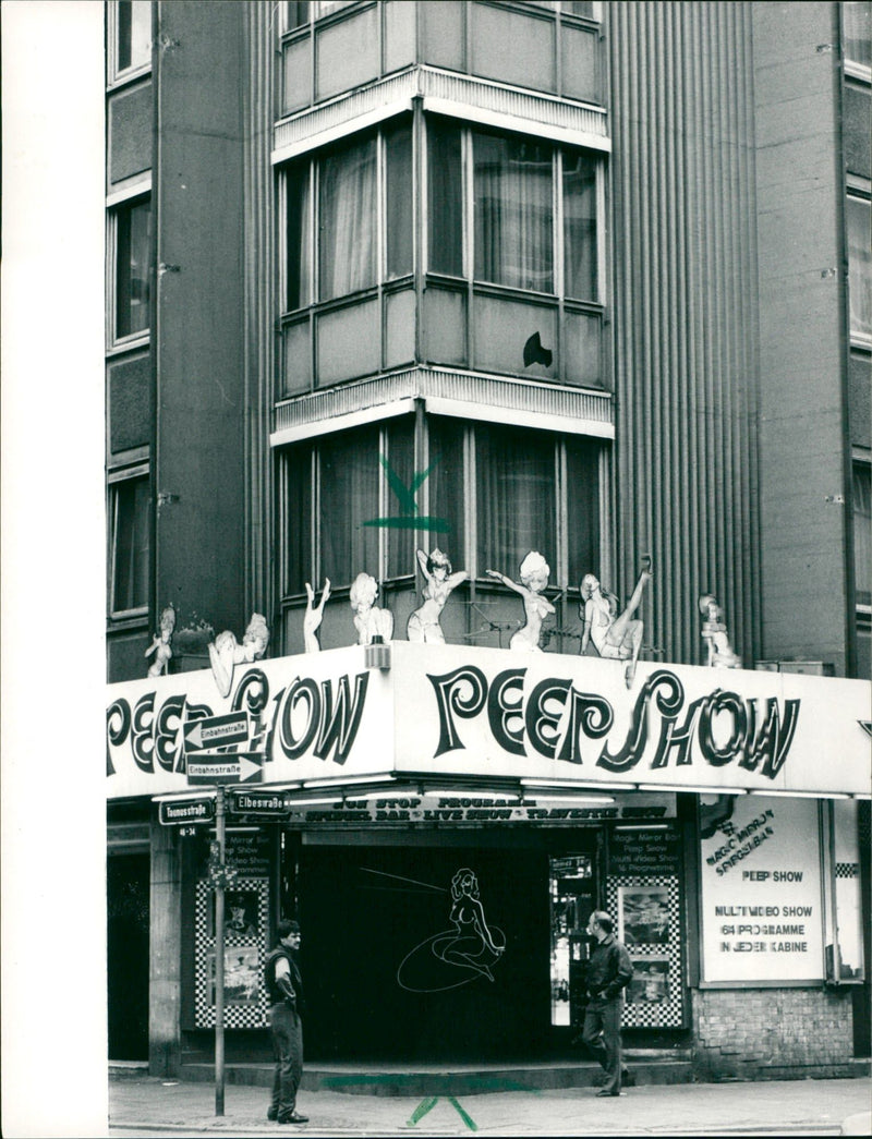 1989 MISCELLANEOUS PROSTITUTION ENTRANCES ADVERTISING OTHER FILM - Vintage Photograph