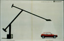 1971 MUSEUMS ADVERTISING MUSEUM TABLE LAMP PUTS PEUGEOT MAW - Vintage Photograph