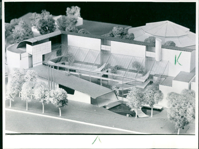 1988 MODEL PLANNED OKO CULTURAL COMMERCIAL FARM - Vintage Photograph