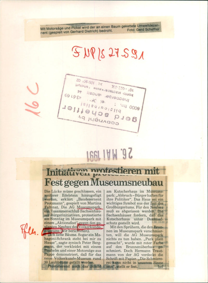 MUSEUMS VOLKERKUNDE BUILDING MODELS EJEGEUL FUPIS PARK PETER - Vintage Photograph