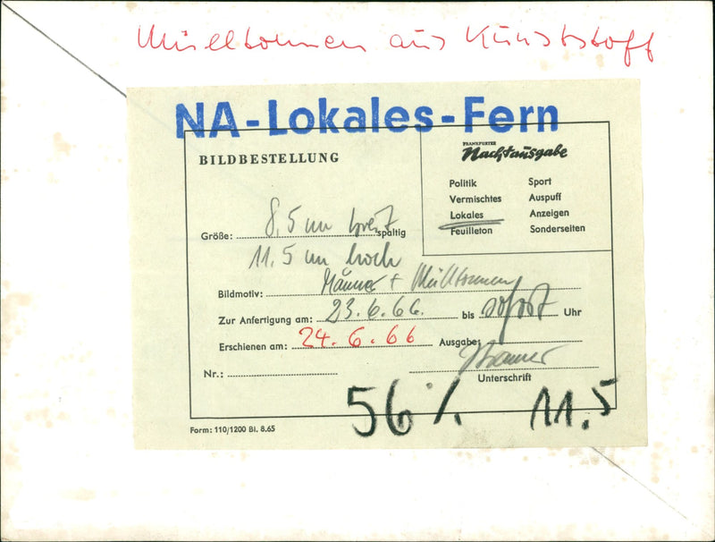 JOSS BUMBUA ZIUASJAD MEILLEMENT POLITICS MIXED SIGNATURE HAMER TOINEN - Vintage Photograph